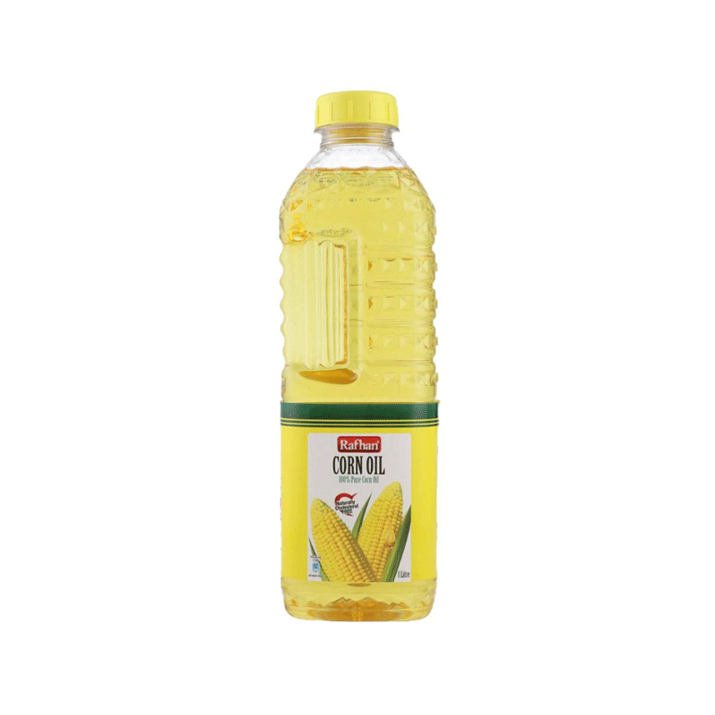 RAFHAN CORN OIL 1LTR BOTTLE