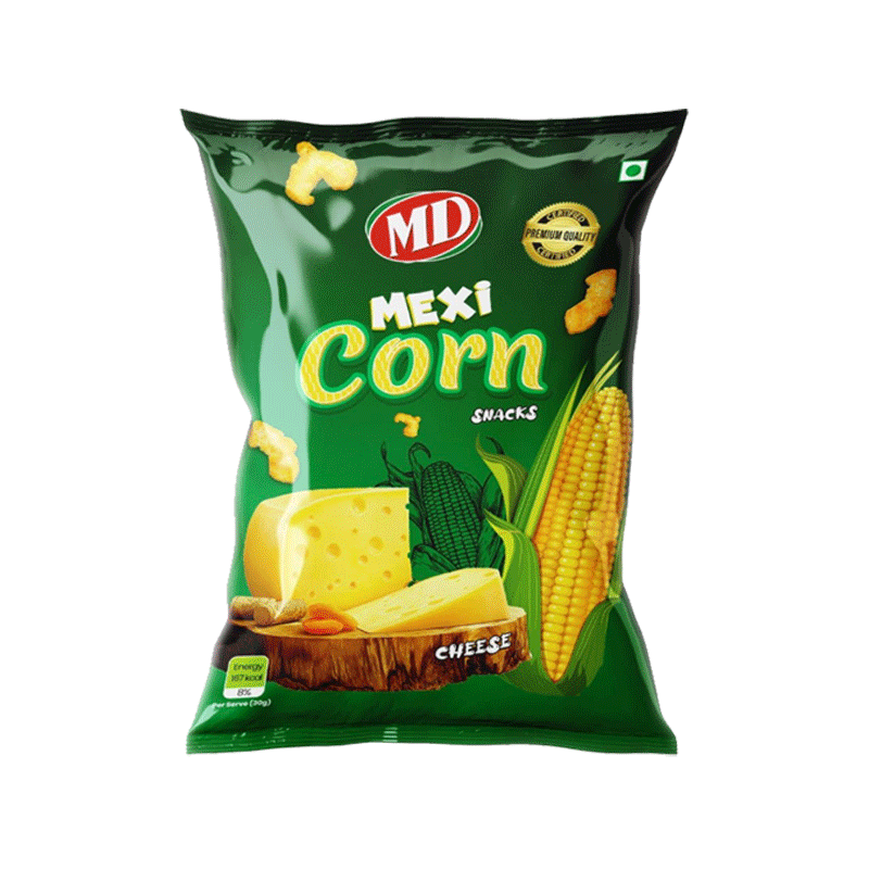 MD MEXI CORN CHEEZ SNACKS 18GM