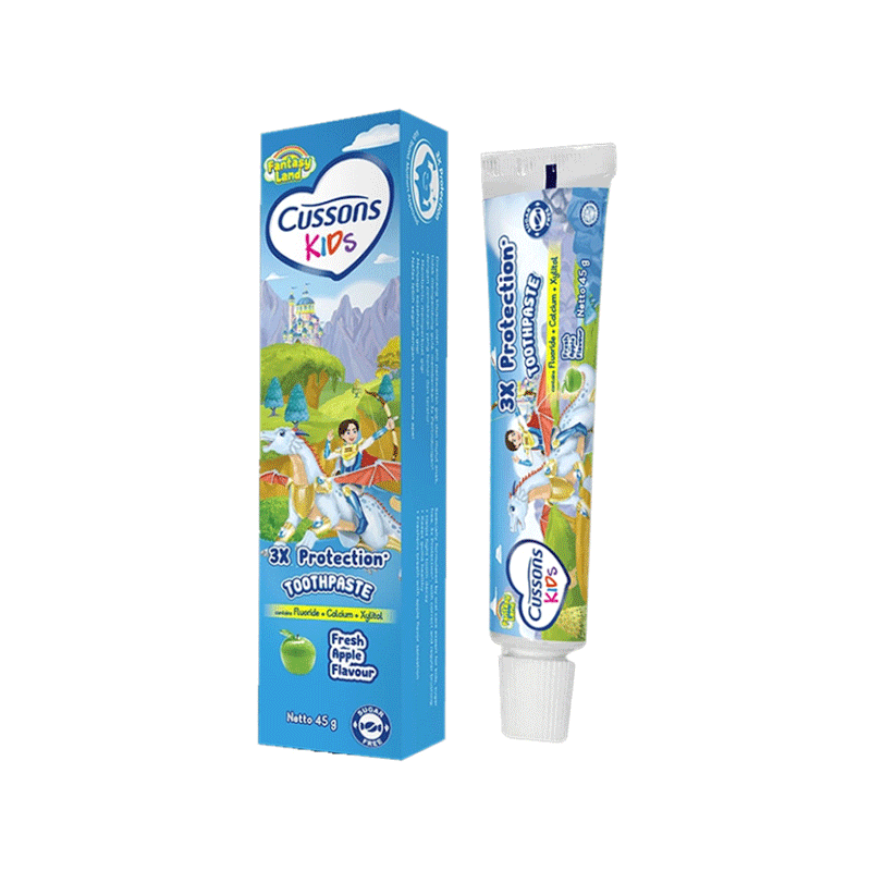 CUSSONS KIDS TOOTHPASTE FRESH APPLE 45GM