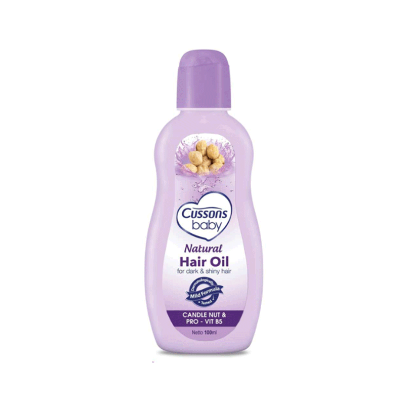 CUSSONS BABY HAIR OIL CANDLENUT 100ML