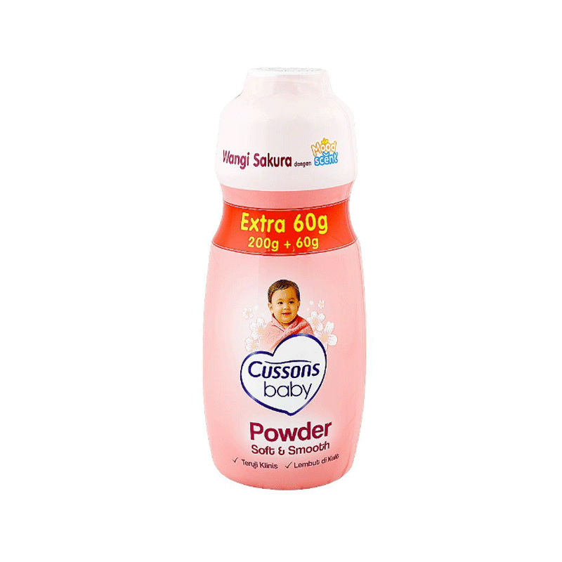 CUSSONS BABY POWDER SOFT & SMOOTH 200GM