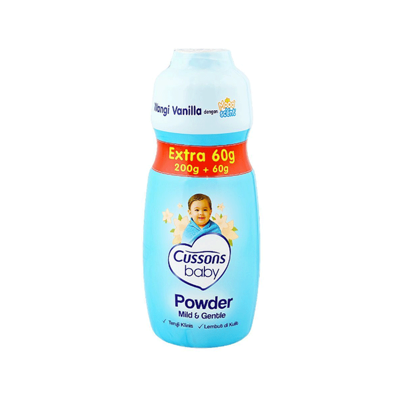 CUSSONS BABY POWDER M&G 200GM