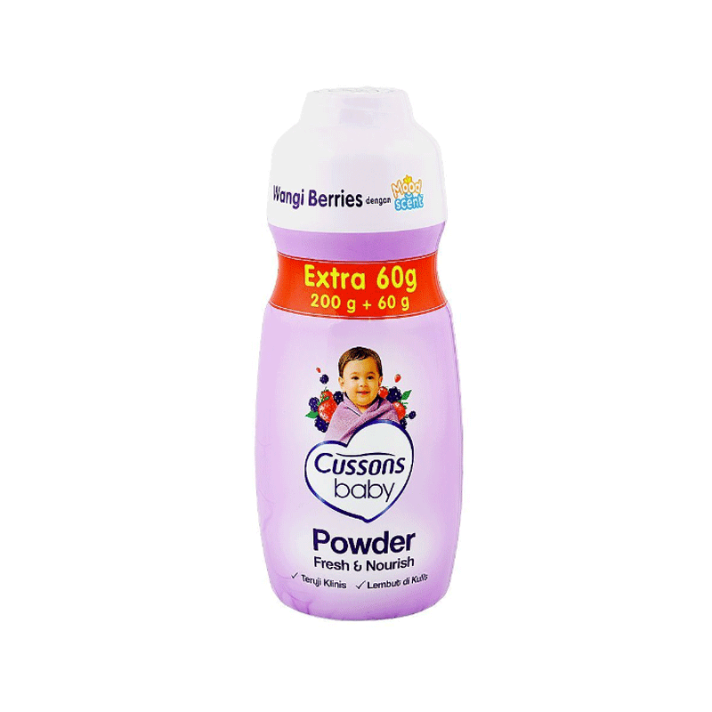 CUSSONS BABY POWDER FRESH & NOURISHING 260GM
