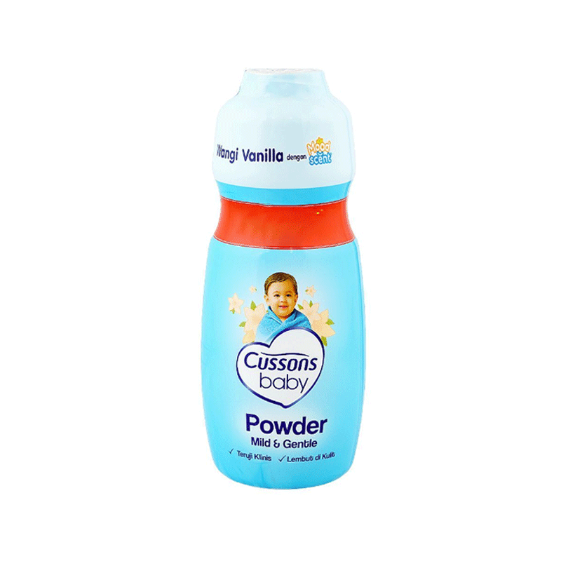 CUSSONS BABY POWDER MILD & GENTLE 450GM