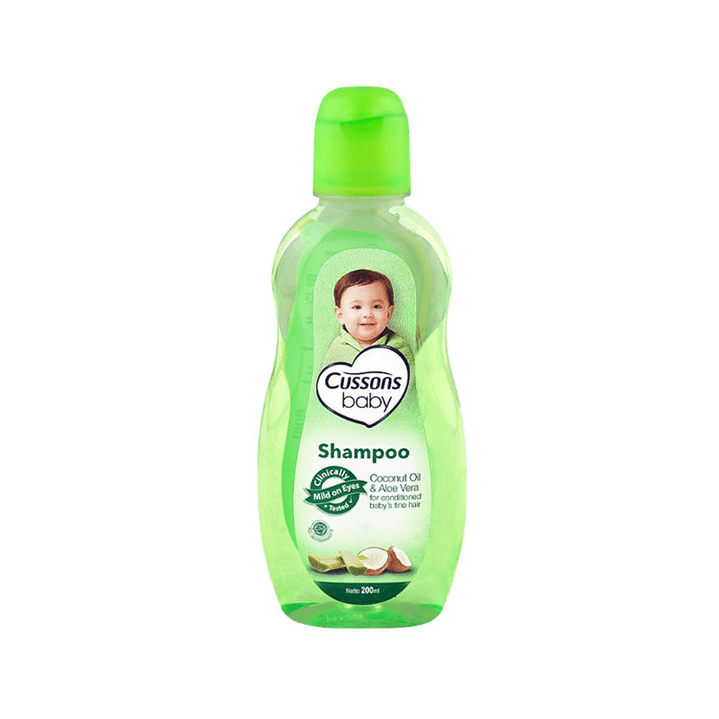CUSSONS BABY SHAMPOO COCONUT OIL & ALOVERA 200ML