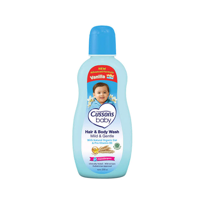 CUSSONS BABY HTT WASH M&G 200ML