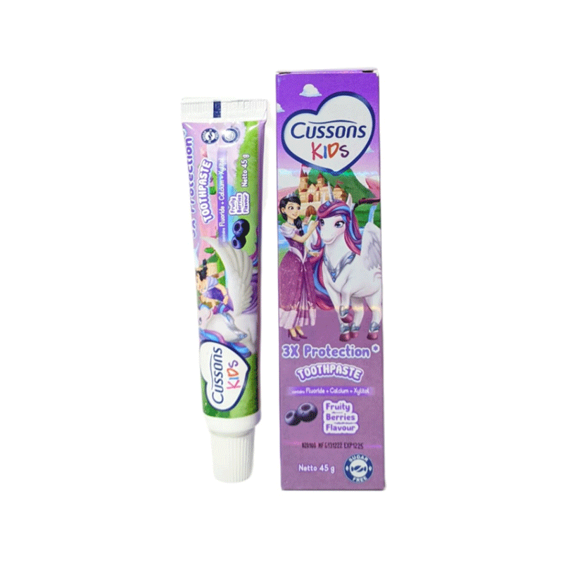 CUSSONS KIDS TOOTHPASTE FRESH BERRIES 45GM