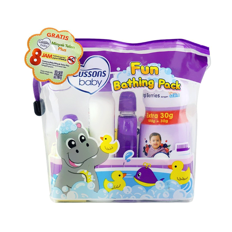 CUSSONS BABY GIFT SET FUN BATHING 5S