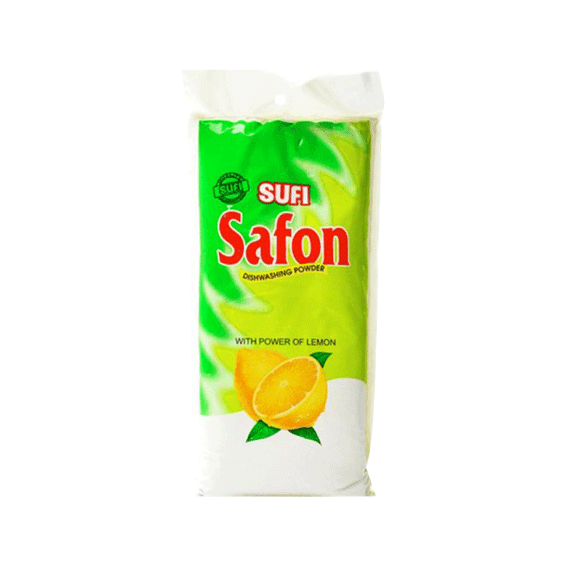 SAFON SUFI DISHWASHING POWDER 800GM