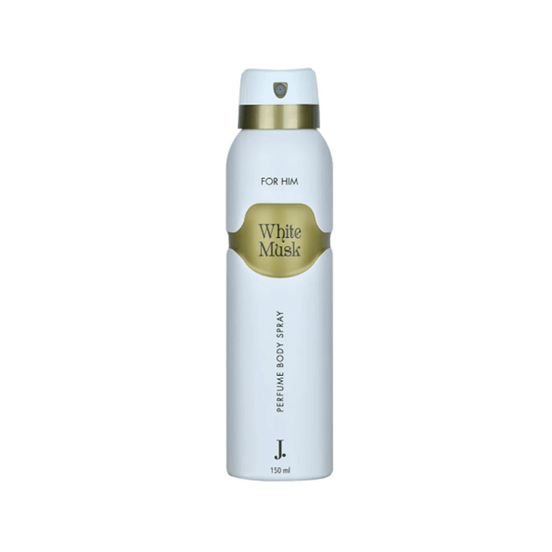 J. BODY SPRAY FOR HIM WHITE MUSK 150ML