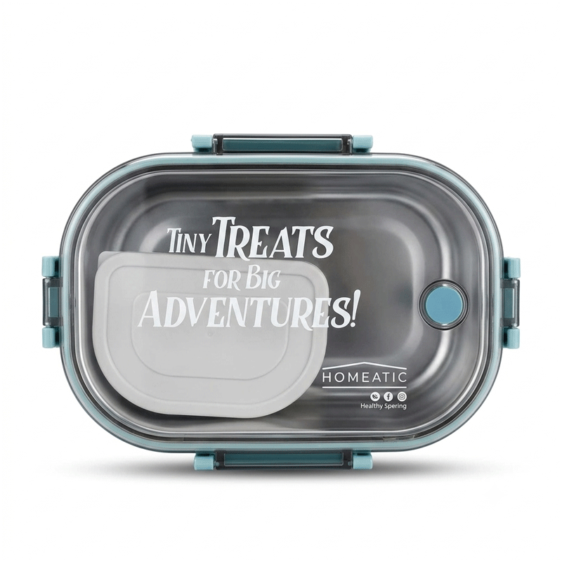 LION STAINLESS STEEL LUNCH BOX 980ML HMT-013