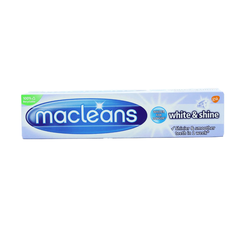 MACLEANS TOOTH PASTE WHITE & SHINE 100ML