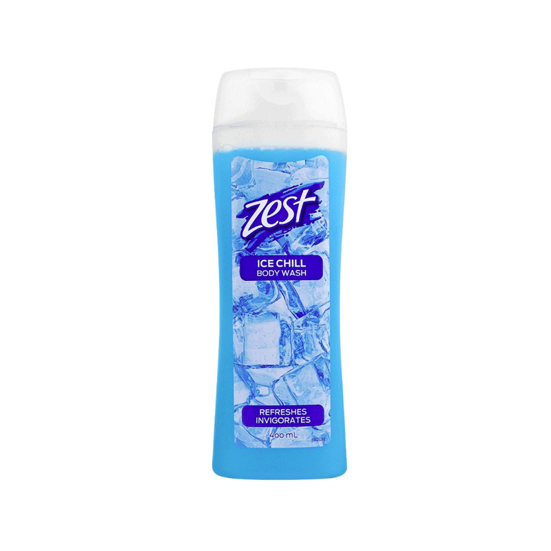 ZEST BODY WASH ICE CHILL 400ML