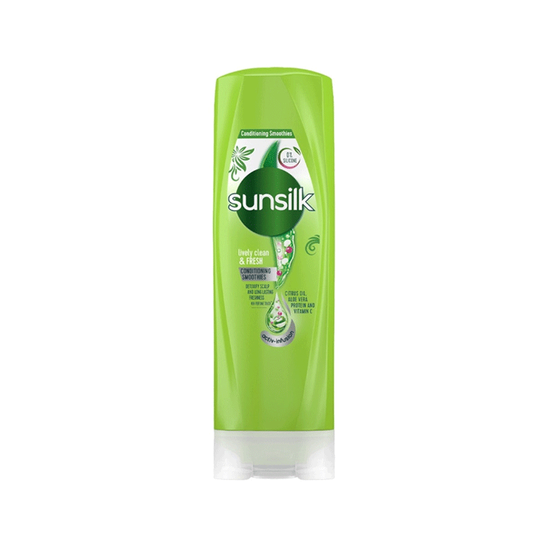 SUNSILK CONDITIONER LIVELY CLEAN&FRESH 300ML IMP