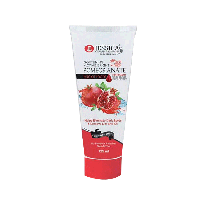 JESSICA FACIAL FOAM POMEGRANATE 125GM