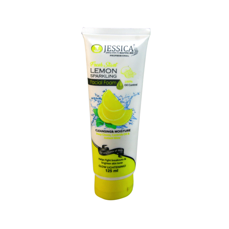 JESSICA FACIAL FOAM LEMON OIL CONTROL 125GM
