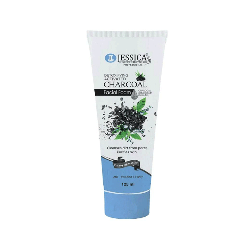 JESSICA FACIAL FOAM CHARCOAL 125GM