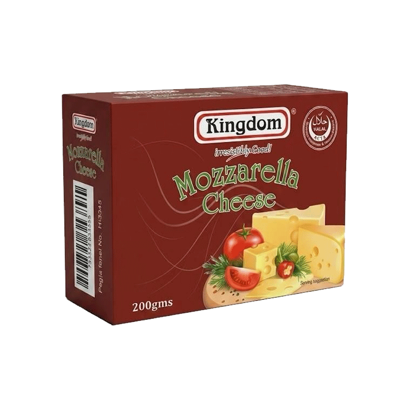 KINGDOM MOZZARELLA CHEESE 200GM