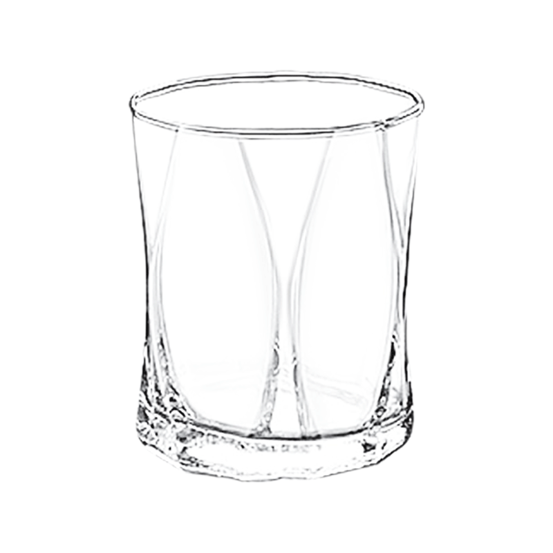 NOVA  BREEZE TUMBLER GLASS 300ML 6'S SET TNV-057