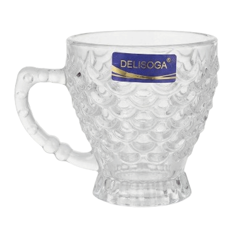 DELISOGA TEA CUP 210ML 6'S SET CF029