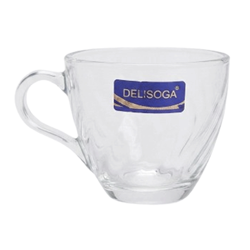 DELISOGA TEA CUP 190ML 6'S SET CF036