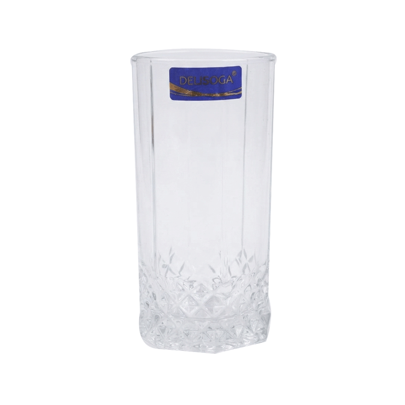 DELISOGA TUMBLER GLASS 330ML 6'S SET JS5001