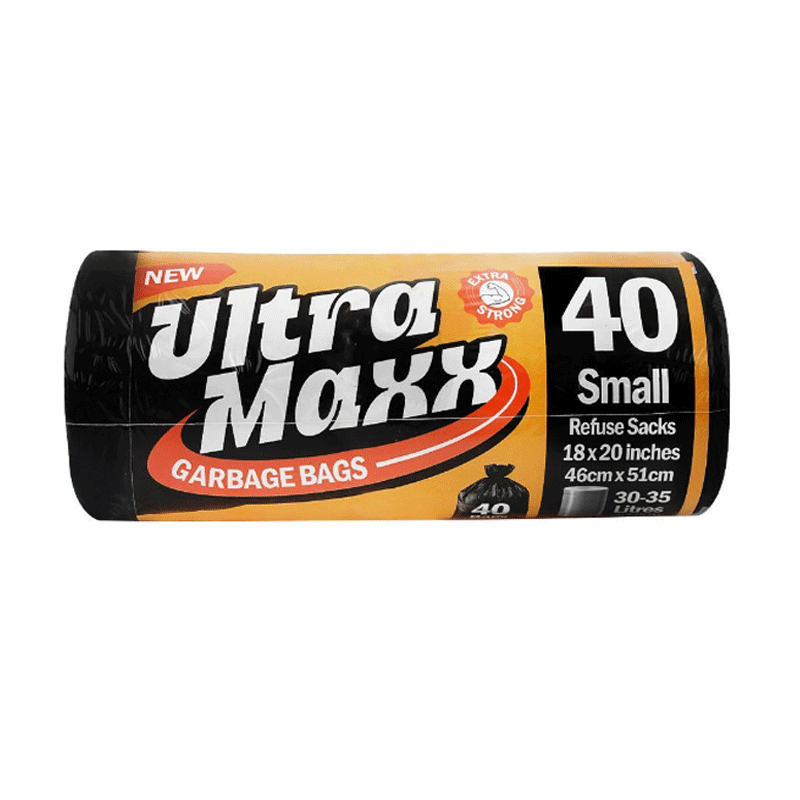 ULTRA MAXX GARBAGE BAG NO 40 SMALL 18X20