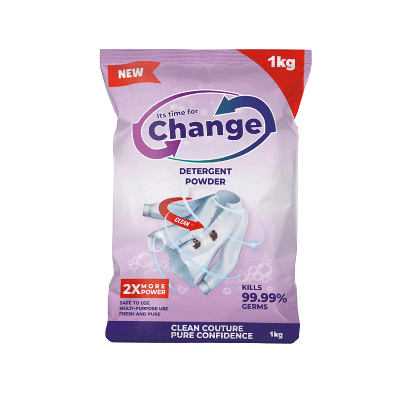 CHANGE DETERGENT POWDER 1KG