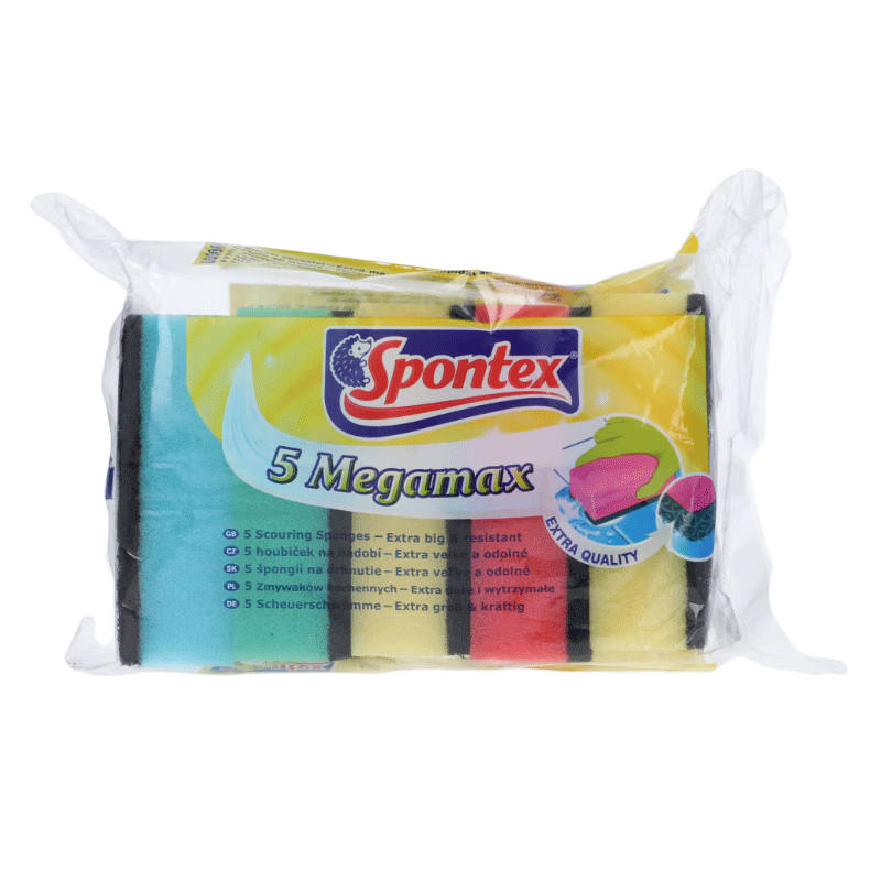 SPONTEX MEGAMAX SPONGE 5'S