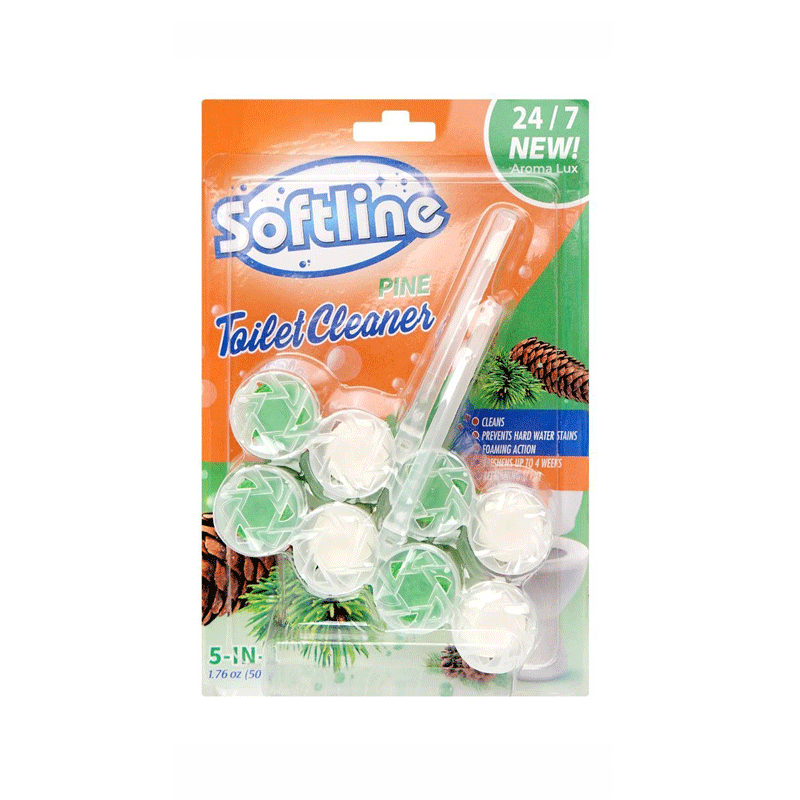 SOFTLINE TOILET CLEANER HANGER PINE 50GM