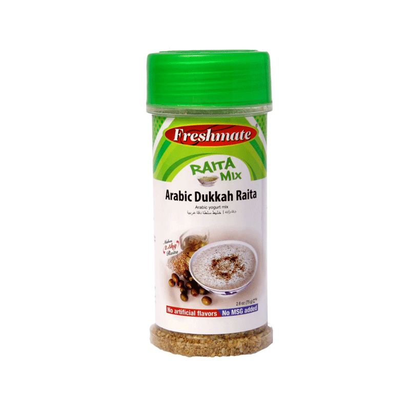 FRESHMATE RAITA MIX ARABIC DUKKA RAITA 75GGM