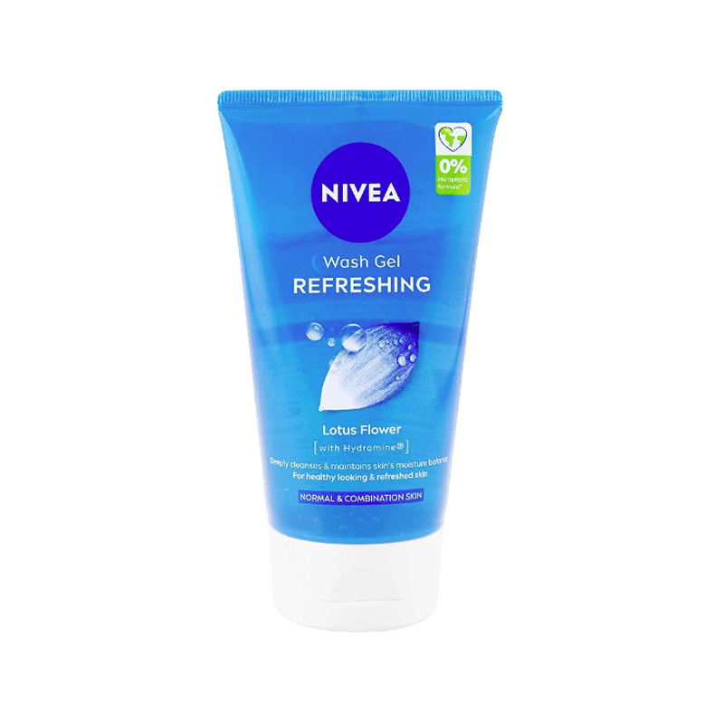 NIVEA WASH GEL REFRESHING LOTUS FLOWER 150ML