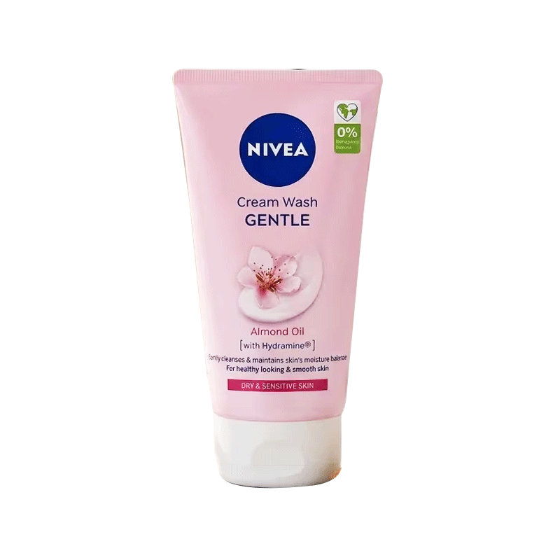 NIVEA CREAM WASH GENTLE ALMOND OIL FACE WASH 150ML