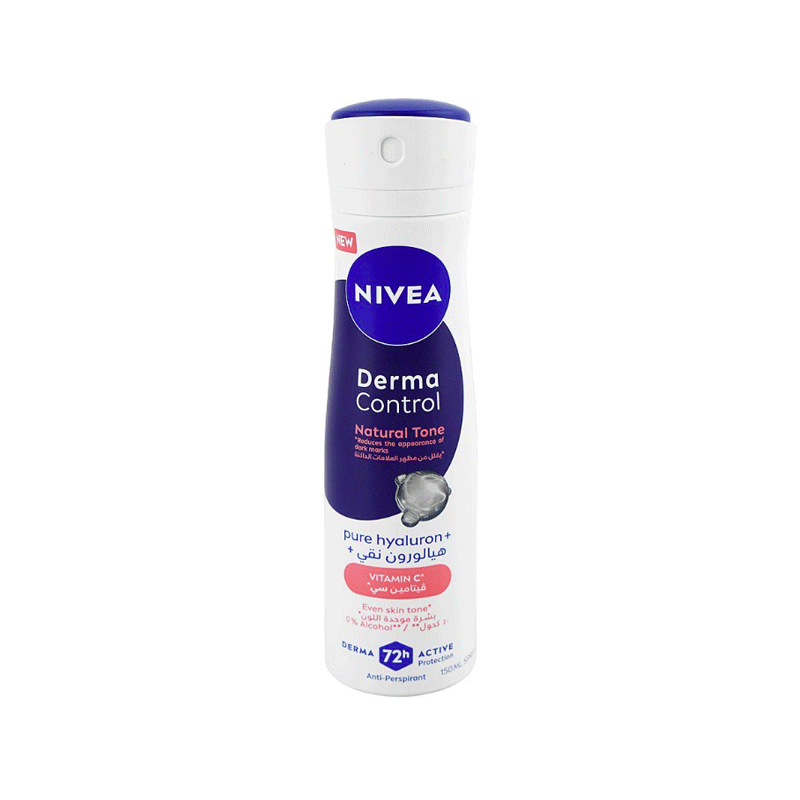 NIVEA BODY SPRAY DERMA CONTROL NATURAL TONE 150ML