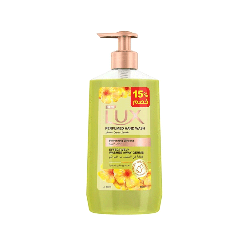 LUX HANDWASH REFRESHING VERBENA 500ML