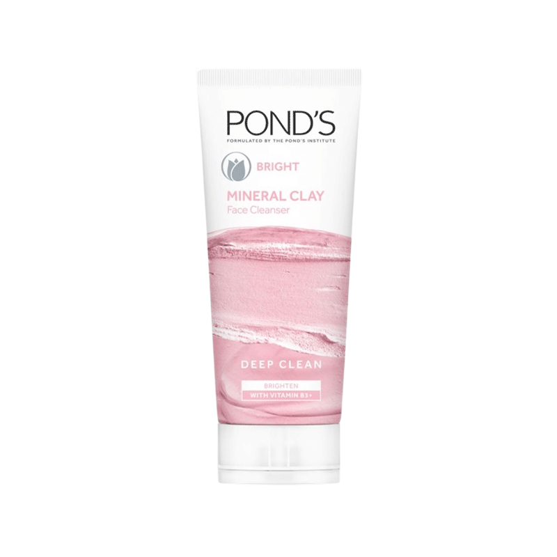 PONDS MINERAL CLAY FACE CLEANSER 90GM