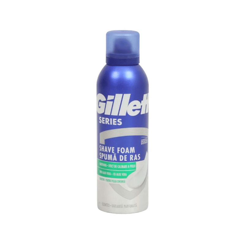 GILLETTE SHAVING FOAM SOOTHING EFECT 200ML