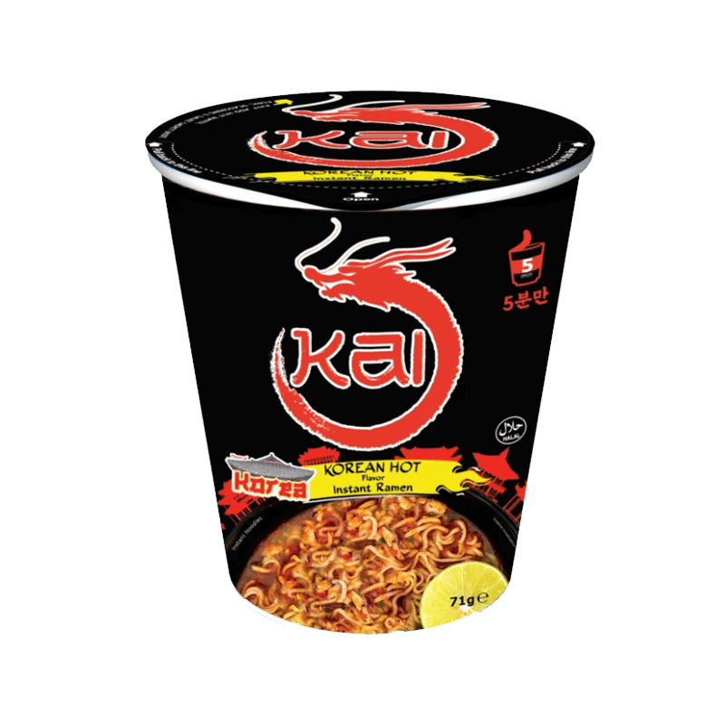 KAI CUP NOODLE KOREAN HOT 71GM