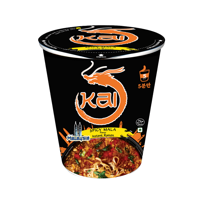 KAI CUP NOODLE SPICY MALA 72GM