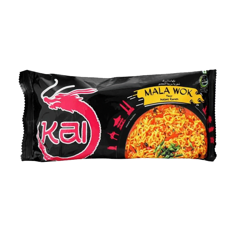 KAI MALA WOK RAMEN NOODLES 120GM