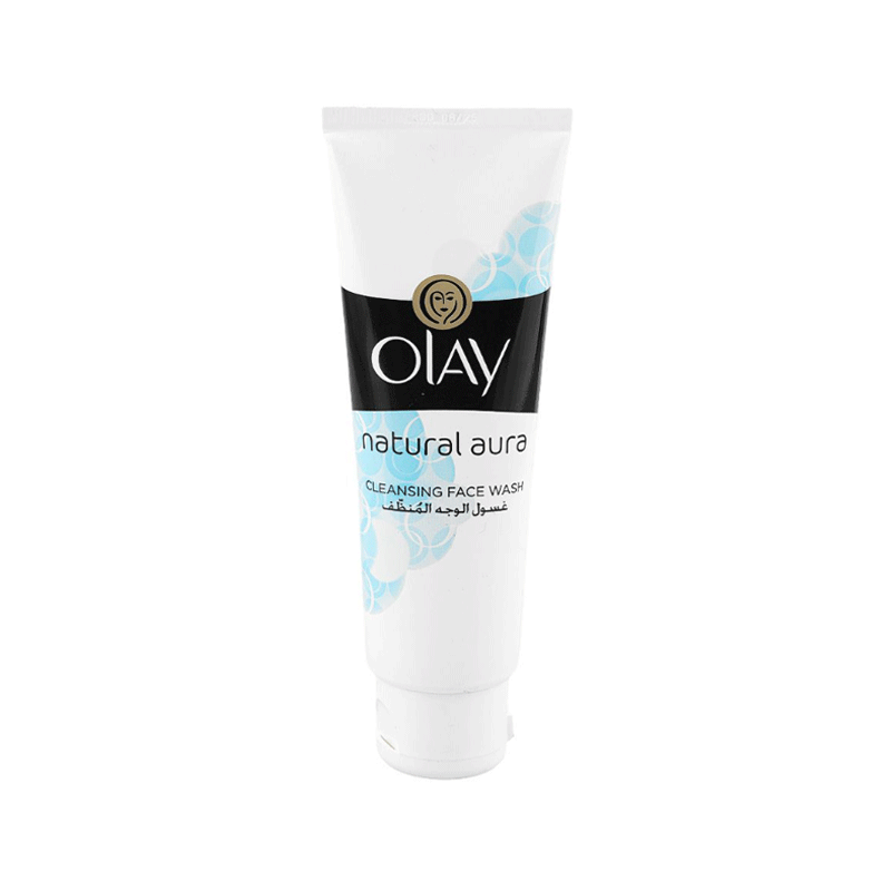OLAY NATURALK AURA WHITE FACE WASH 100ML