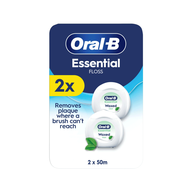 ORAL-B ESSENTIAL FLOSS 2X50M
