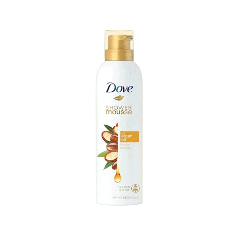 DOVE SHOWER MOUSSE ORGAN OIL 200ML