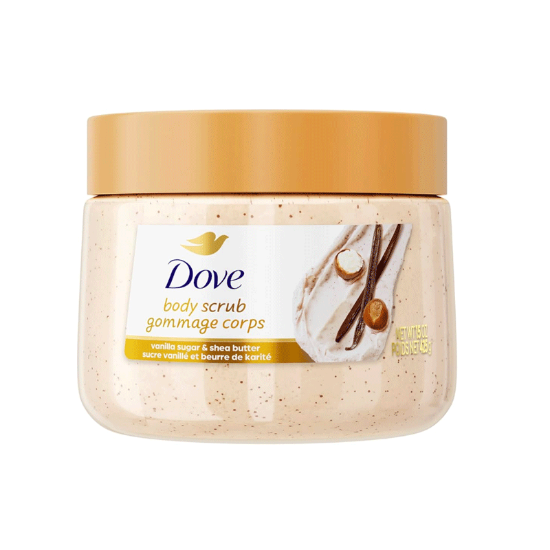 DOVE BODY SCRUB SHEA BUTTER GOMMAGE COPS 425GM