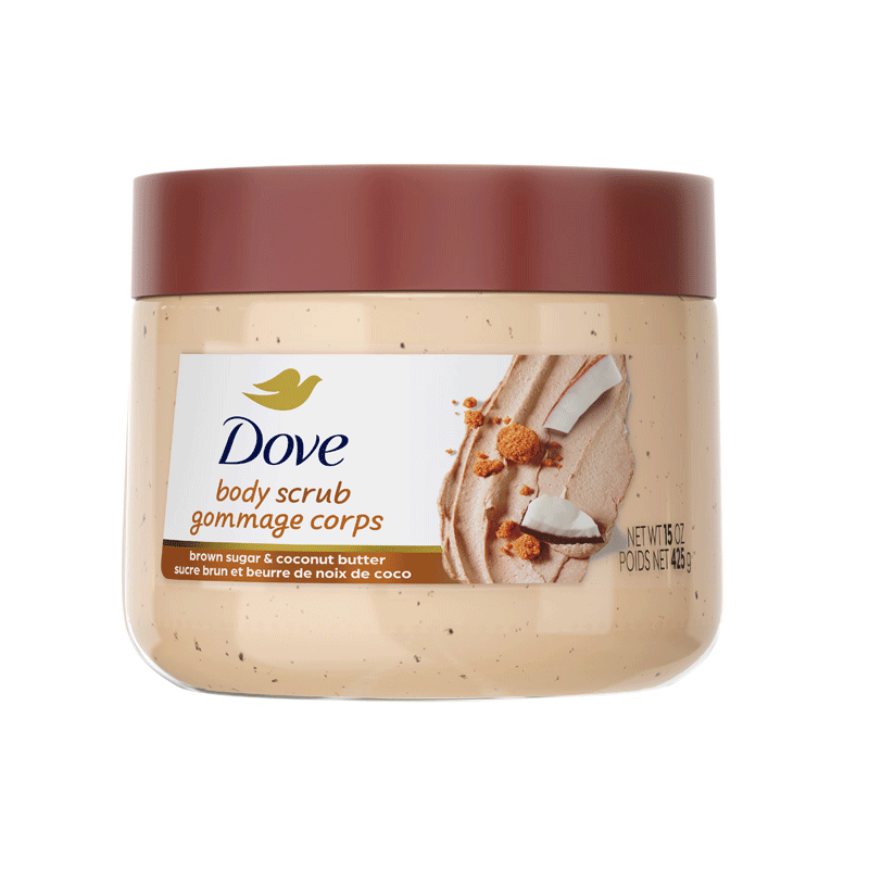 DOVE BODY SCRUB BROWN SUGAR & COCONUT BUTTER 425GM