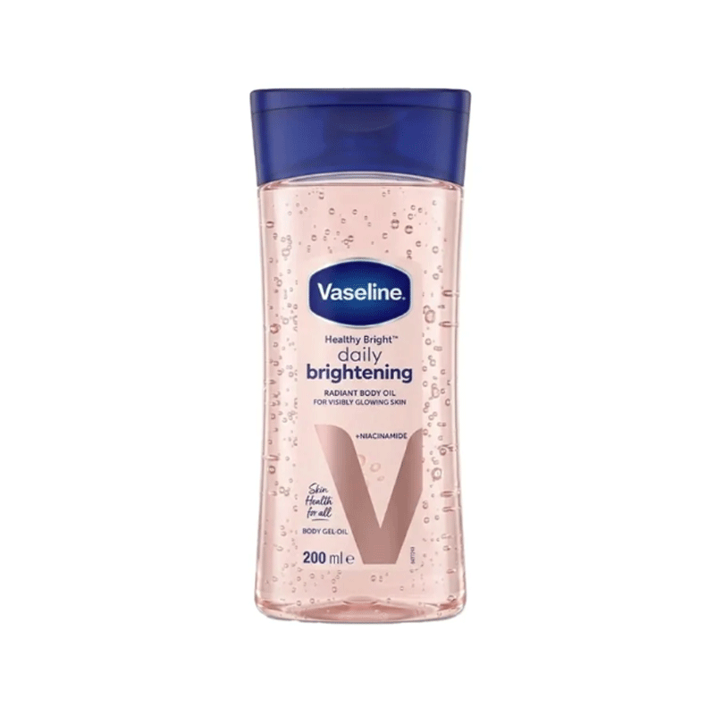 VASELINE DAILY BRIGHTENING BODY GEL OIL 200ML