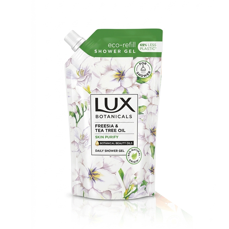 LUX HAND WASH SKIN PURIFY 500ML POUCH