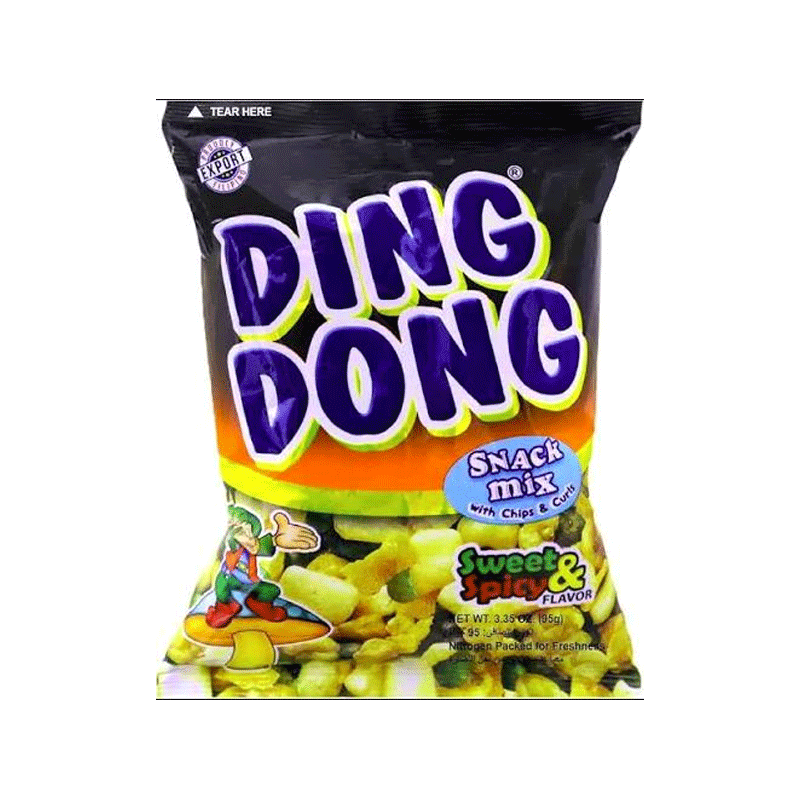 DING DONG SWEET & SPICY SNACK MIX 100GM