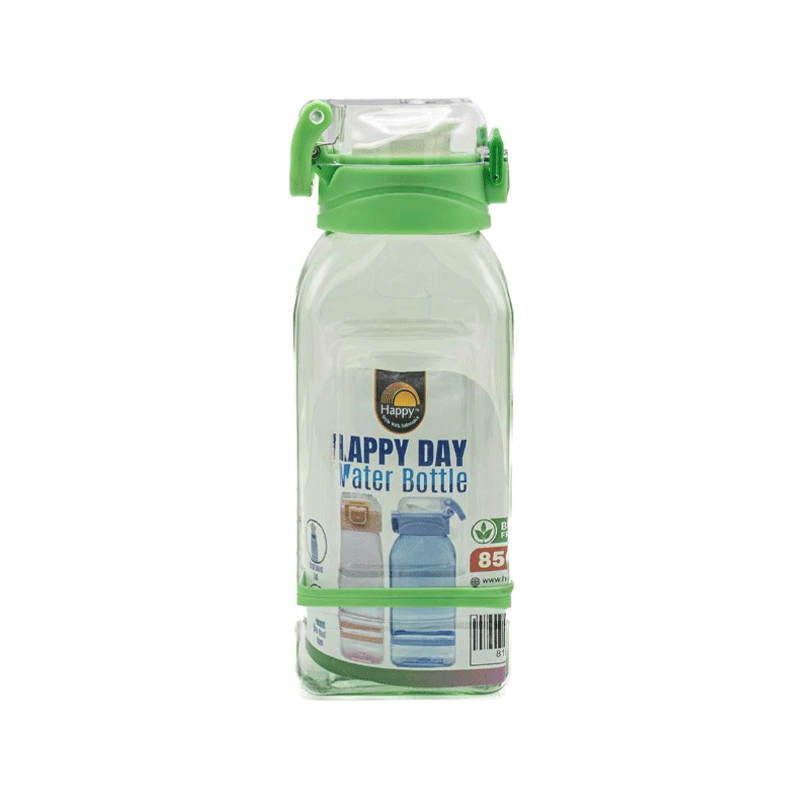HAPPY HOUSE HAPPY DAY WATER BOTTLE GREEN 850ML
