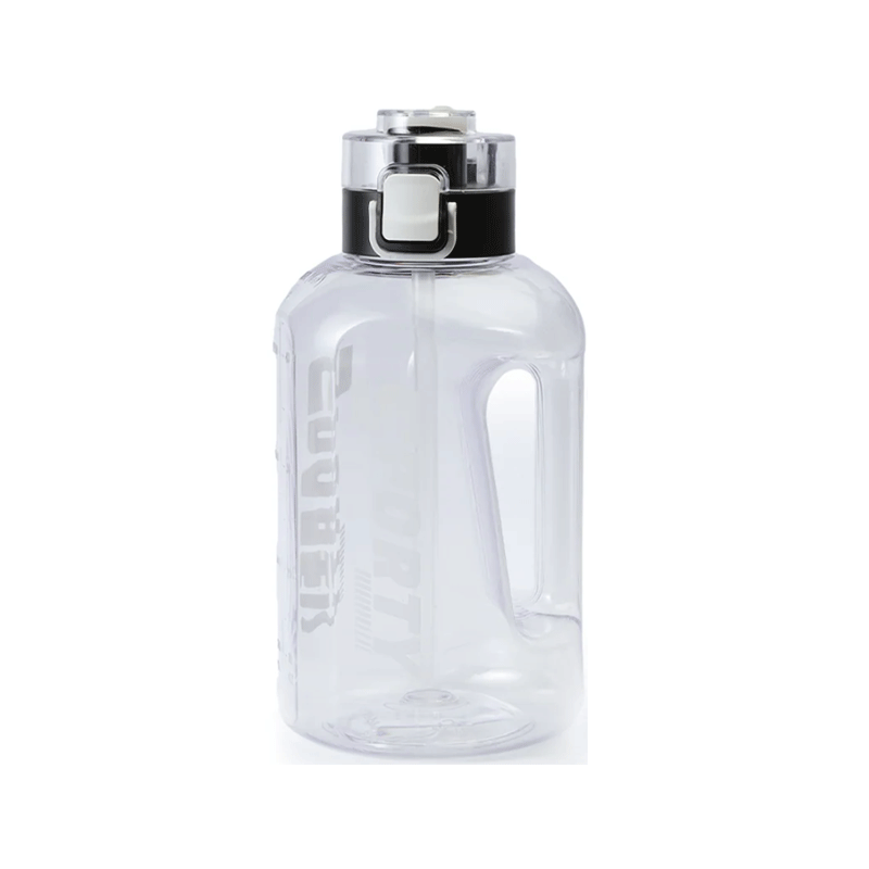 HAPPY HOUSE SPORTY WATER BOTTLE BLACK 2LTR